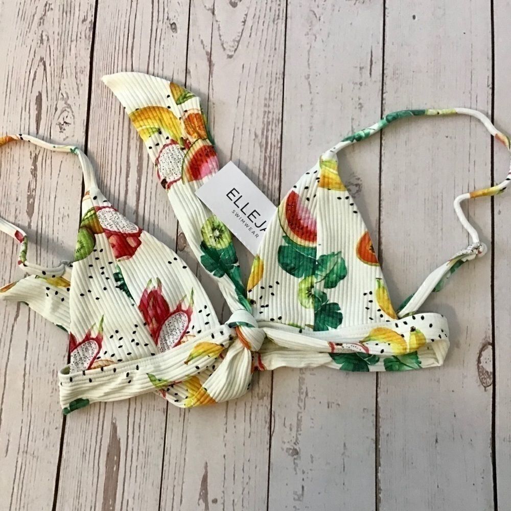 ELLEJAY x REVOLVE  Izzy Fruit Bikini Top